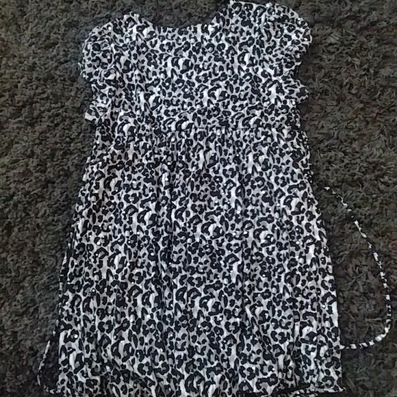 girls size 14 leopard print blouse - Picture 3 of 4